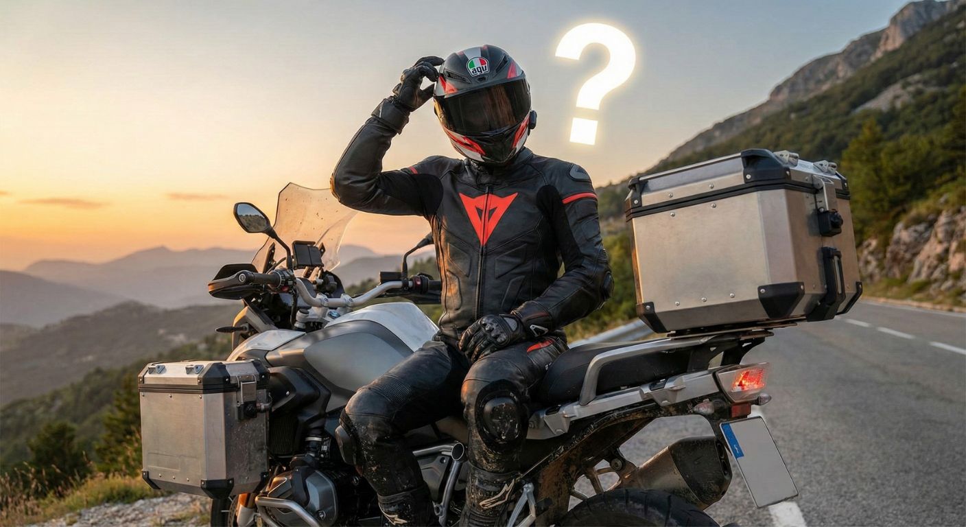 Jaki kufer motocyklowy wybrać? Kompendium wiedzy przed zakupem.