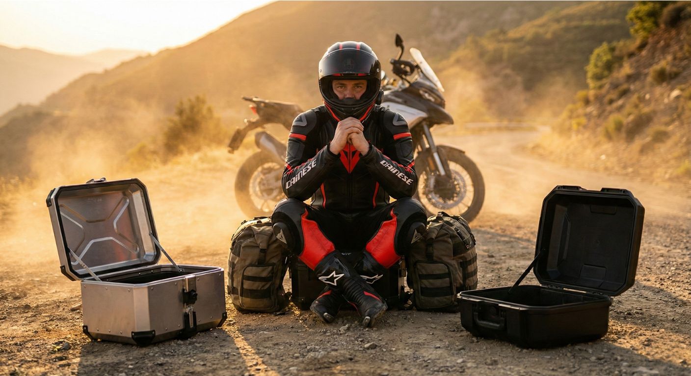 Sakwy motocyklowe czy twarde kufry – co i kiedy sprawdza się lepiej?