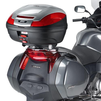 GIVI stelaż kufra centralnego z płytą MONOLOCK - HONDA NT 700 DEAUVILLE (06 > 12) - E221M
