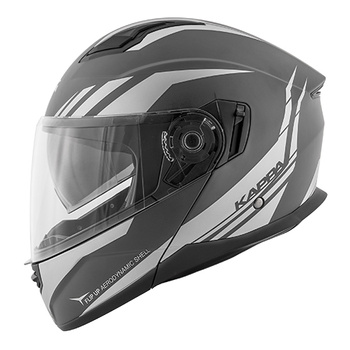 KAPPA KASK KV31 ARIZONA PHANTOM SZCZĘKOWY Z BLENDĄ TYTANOWY MATT 56/S - WYPRZEDAŻ - WYCOFANY Z OFERTY - HKKV31FPHTS56