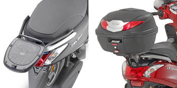 GIVI stelaż kufra centralnego MONOLOCK (bez płyty) - YAMAHA D’elight 125 (17 > 18) - SR2134