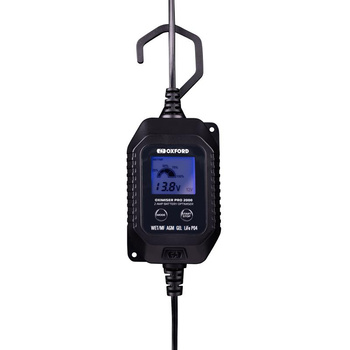 OXFORD ŁADOWARKA DO AKUMULATORÓW MOTOCYKLOWYCH I SAMOCHODOWYCH OXIMISER PRO 2000