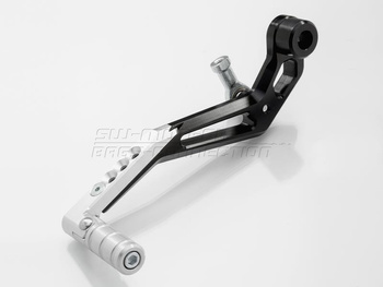 Dźwignia zmiany biegów SW-MOTECH SUZUKI DL650 (11-)/V-STROM 650 XT (15-) black/silver - FSC.05.293.10000
