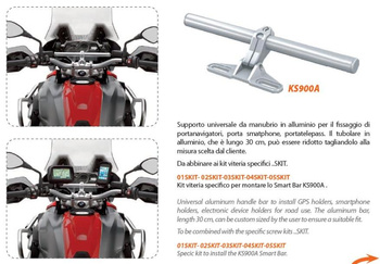 KAPPA UNIWERSALNE MOCOWANIE NA KIEROWNICĘ SMART BAR - KS900A