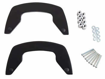 Zestaw adapterów z bagażnika bocznego Krauser K-Wing do C-Bow - czarny