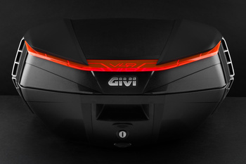 Kufer centralny GIVI system MONOKEY 49L model V49N AIR  - czerwone odblaski