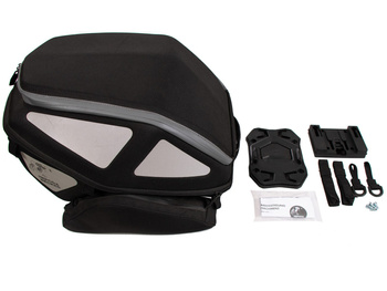 Torba tylna Royster czarna z podkładką na siedzenie Basic