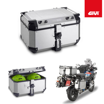 GIVI (2018) kufer centralny TREKKER OUTBACK 58LT ALU - OBKN58A