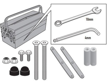 KAPPA 2023/10 MOCOWANIE SZYBY 6711DTK APRILIA SR 125-200 GT '22-'23
