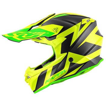 KAPPA 2022/01 KASK KV49 EVO GREAT CROSS KOLOR CZARNY MAT/ŻÓŁTY ROZM. XXL/63 ( HOMOLOGACJA ECE 22R06 ) - HKKV49RREBY63