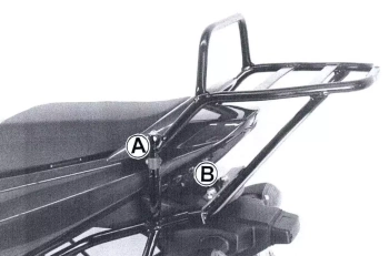 Hepco&Becker 650/S (2003-2006) topcase carrier - 650354 01 01