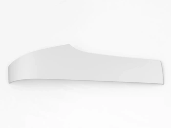 Hepco&Becker cover for Junior Cases Flash silver left - 710044 00 09