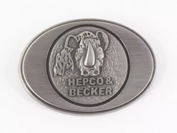 Hepco&Becker Metal logo for Hepco&Becker leather bags LIBERTY/NEVADA/BUFFALO/IVORY/RUGGED - 710099