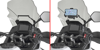 GIVI POPRZECZKA DO MONTAŻU GPS / SMARTPHONE - HONDA XL 750 Transalp (23)