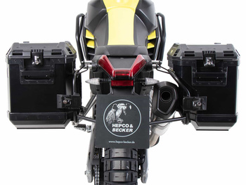 Komplet stelaży z kuframi XPLORER APRILIA TUAREG 2022- Hepco&Becker - 6517599 00 01-01-40