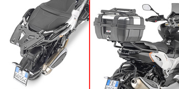 GIVI STELAŻ KUFRA CENTRALNEGO (BEZ PŁYTY) - PEUGEOT XP400 GT / XP400 Allure (23)