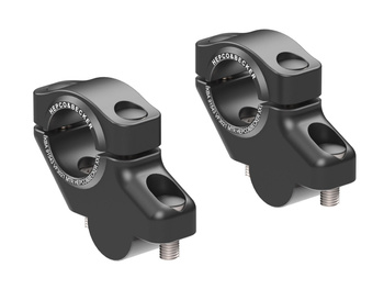 Podwyższenie kierownicy Offset do motocykla Honda CB 300 R (2018-) 30 mm w górę, 21 mm w tył, czarne