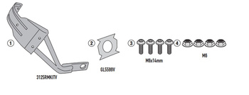 KAPPA 2023/10 MOCOWANIE BŁOTNIKA KRM02 SUZUKI V-STROM 800DE '23,