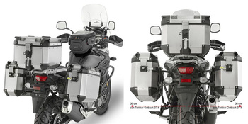 GIVI stelaż kufrów bocznych OUTBACK - SUZUKI DL 650 V-STROM (17) - PL3112CAM