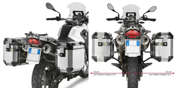 GIVI stelaż kufrów bocznych OUTBACK - BMW G 650 GS (11 > 17) - PL5101CAM