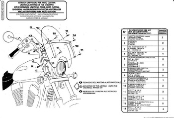 KAPPA MOCOWANIE SZYBY DO ZESTAWÓW KA100B/N