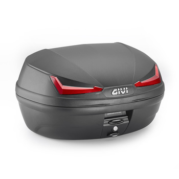 GIVI KUFER CENTRALNY E455 MONOLOCK (45LT) (ZAWIERA PLASTIKOWĄ PŁYTĘ)