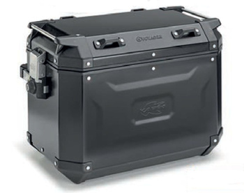 KAPPA 2025/05 KUFER BOCZNY 48L MONOKEY CAM SIDE KVG48B K'VOYAGER ALUMINIOWY PRAWY KOLOR CZARNY ANODOWANY BLACK LINE