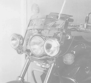 Hepco&Becker 50 D2 Black Widow mit Scheibe (2001-2003) zestaw lamp - 400919 00 02