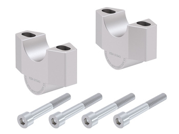 Podwyższenie kierownicy 30 mm srebrne do Hondy X-ADV (2017-2024)