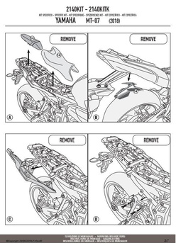 KAPPA ADAPTER DO ZAMONTOWANIA STELAŻA BOCZNEGO TE2140K BEZ UŻYCIA STELAŻA CENTRALNEGO KZ2140 - 2140KITK