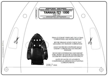 KAPPA ADAPTER DO ZAMONTOWANIA STELAŻA BOCZNEGO KLX359 BEZ UŻYCIA STELAŻA CENTRALNEGO - 365KIT