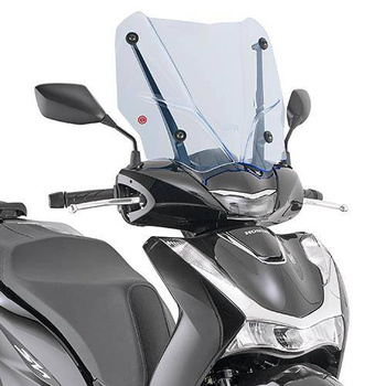 GIVI SZYBA TYPU "ICE" 33 x 45 cm (H x W) - HONDA SH 125-150 (20 > 22) / SH 350 (21 > 22) - D1181BL