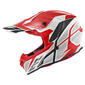 GIVI KASK CROSS 60.1 INVERT ECE R22-06 KOLOR BIAŁY/CZERWONY/CZARNY ROZMIAR L