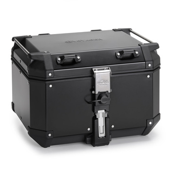 KAPPA Kufer centralny aluminiowy 48Litrów - KAPPA VOYAGER KVG480B - czarny