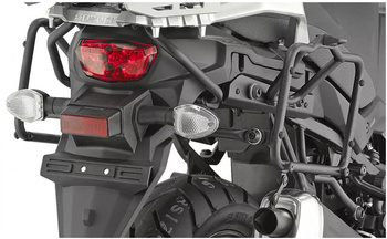 KAPPA STELAŻ KUFRÓW BOCZNYCH SZYBKIEGO MONTAŻU MONOKEY SUZUKI DL 650 V STROM (17-19) - RÓWNIEŻ POD KUFRY MONOKEY RETRO-FIT K-VENTURE ALU ORAZ K'MISSION ALU - KLR3112