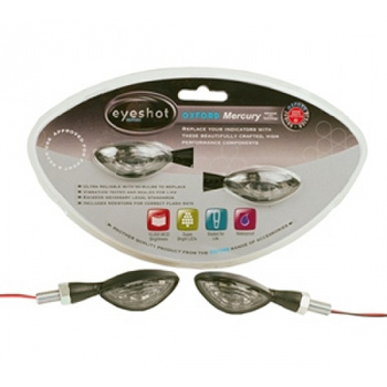 OXFORD KIERUNKOWSKAZY (CE) LED MERCURY KOLOR CZARNY - 2 SZTUKI (ZAWIERA OPORNIKI) (STARY KOD: OF364)