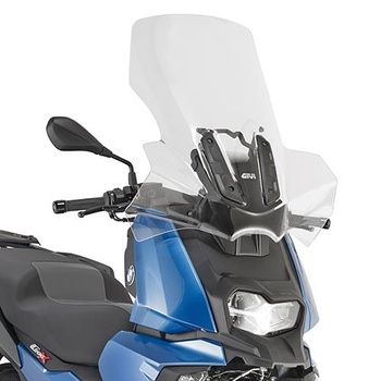GIVI szyba przeźroczysta 68 x 64,5 cm (H x W) / potrzebny KIT MONTAŻOWY D5130KIT - BMW C 400 X (19) - 5130DT