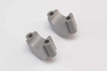 Zestaw podwyższający kierownicę BMW R1200GS/ADV F800GS ADV podwyższenie 30MM silver SW-MOTECH - LEH.07.039.111/S