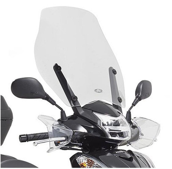 KAPPA SZYBA HONDA SH MODE 125 (13-17) 43 X 46 CM PRZEZROCZYSTA - POTRZEBNE MOCOWANIE A1125AK - 1125AK