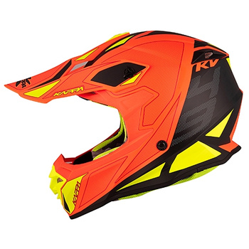 KAPPA KASK KV49 SHOCK CROSS KOLOR POMARAŃCZOWY / CZARNY MATT 54/XS - WYCOFANY Z OFERTY - HKKV49FSKEB54