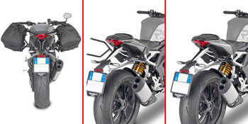 GIVI STELAŻ SAKW BOCZNYCH SERII REMOVE-X - TRIUMPH Speed Triple 1200 RS (21 > 22) - TR6420
