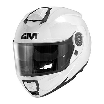 GIVI KASK X.27 SOLID - SZCZĘKOWY Z BLENDĄ - BIAŁY ROZMIAR XXL / 63