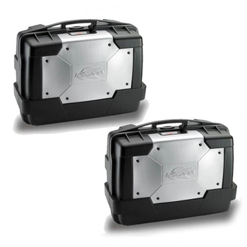 KAPPA KUFRY BOCZNE 46L MONOKEY KGR GARDA (PARA = 2SZT) + DODATKOWY ZAMEK - KGR46PACK2