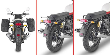 GIVI STELAŻ SAKW BOCZNYCH SERII REMOVE-X - ROYAL ENFIELD INTERCEPTOR 650 (19-21) - TR9051