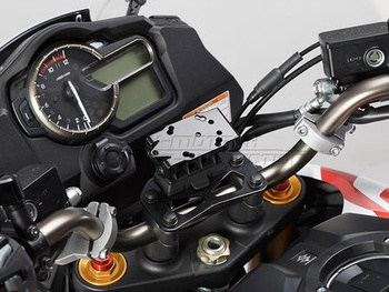Mocowanie GPS na kierownicę SW-MOTECH SUZUKI V-STROM 650 (17-)/1000 (14-16) black - GPS.05.646.10300/B