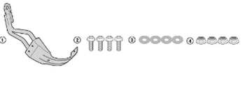 KAPPA MOCOWANIE BŁOTNIKA KRM01 I KRM02 TRIUMPH Tiger 900 (20)