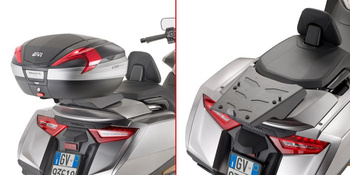 GIVI stelaż kufra centralnego z aluminiową płytą MONOKEY - HONDA GL 1800 Gold Wing (18 > 19) - SRA1172