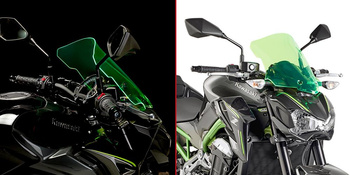GIVI szyba typu 'LIME' 37 x 32 cm (H x W) - KAWASAKI Z 900 (17 > 18) - A4118GR