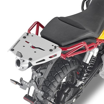 GIVI stelaż kufra centralnego z aluminiową płytą MONOKEY - MOTO GUZZI V85 TT (19) - SRA8203