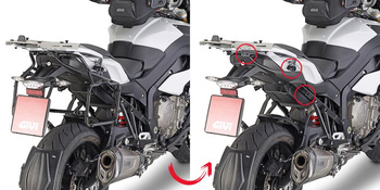 GIVI stelaż kufrów bocznych MONOKEY - BMW S 1000 XR (15 > 17) - PLR5119